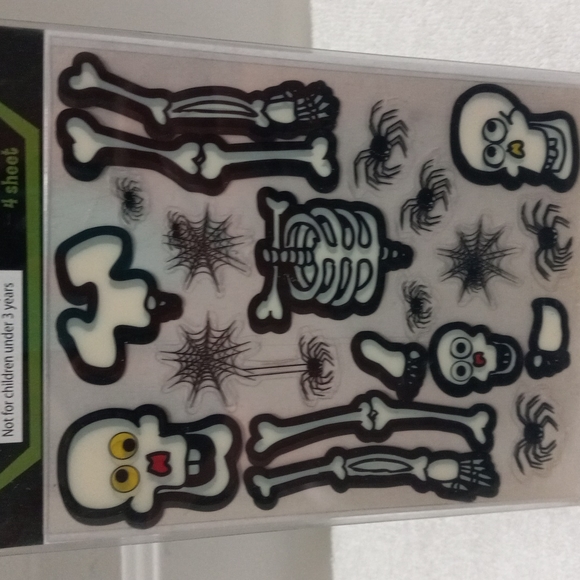 HAUNTED HOLLOW Transluent Stickers 4 sheets - Picture 2 of 3